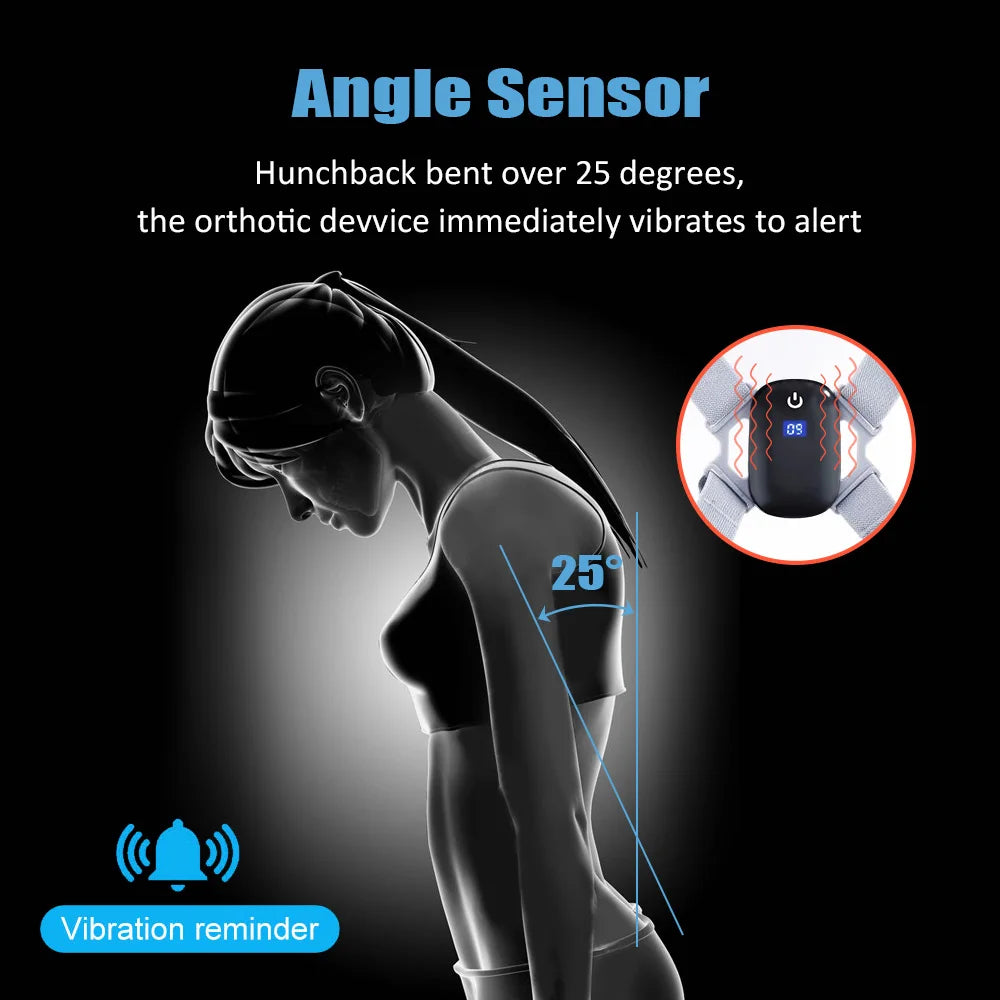 Invisible Reminder Sitting Posture Smart Correction Belt Sensor Orthosis Hunchback Back Smart Postu 2