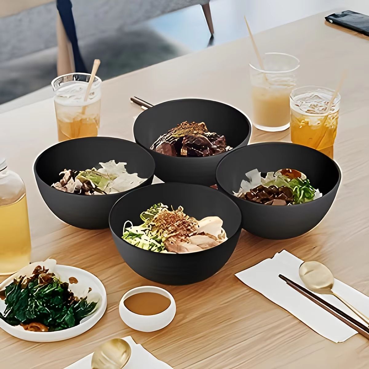 1632Piece Tableware Set  Plates Bowls  Cups For Home Camping Picnic  Family Gatherings 2