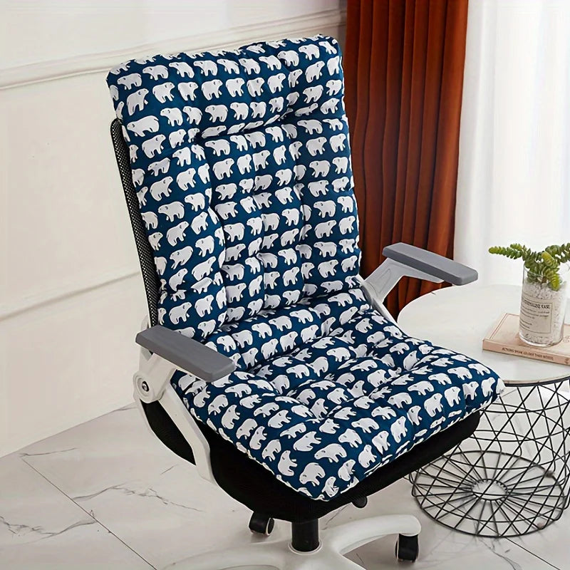 Ergonomic Office Chair Cushion with Integrated Backrest Support,Multifunctional Seat Cushion for Home,Car,and Office use