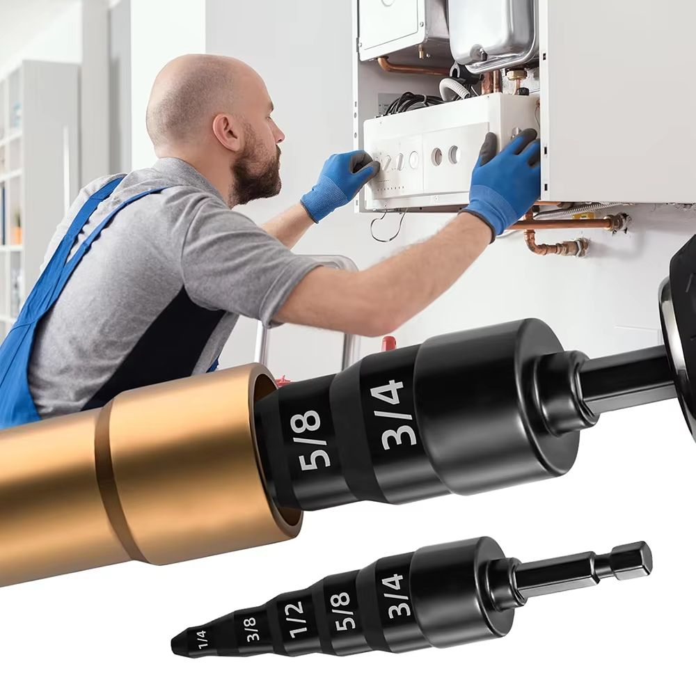 Handheld Copper Pipe Expander Tool For HVAC Line Expansion Swaging And Maintenance 4