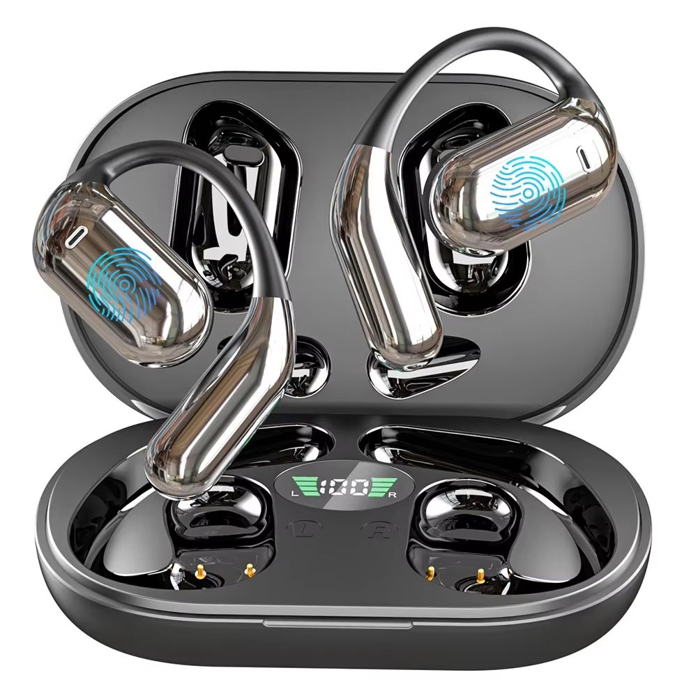 3-in-1 AI Translator Earbuds with Real-Time Language Translation, Noise Cancelling, and Bluetooth 5.3 Connectivity