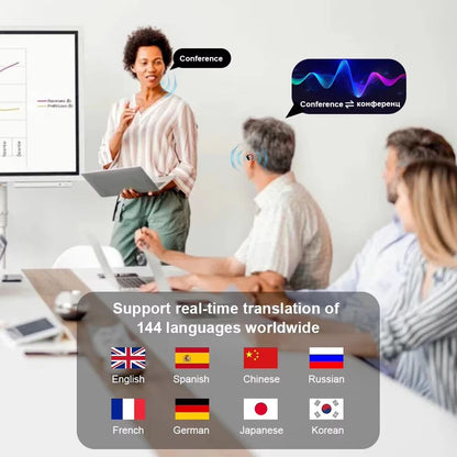 3in1 AI Translator Earbuds With RealTime Language Translation Noise Cancelling And Bluetooth 53 Con 4