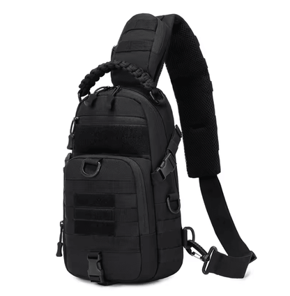 TrekGuard Tactical Chest Sling MOLLE Fanny Pack And Outdoor Shoulder Backpack 4