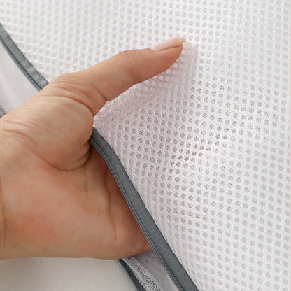 Bra Laundry Bag for Washing Machine,Anti Deformation Underwear Wash Bag with Zipper,Delicate Clothing Protector for A to