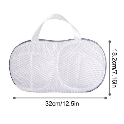 Bra Laundry Bag for Washing Machine,Anti Deformation Underwear Wash Bag with Zipper,Delicate Clothing Protector for A to