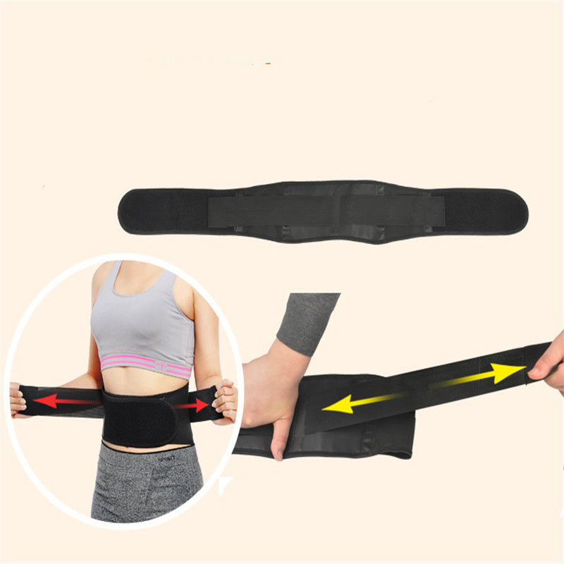 Back Waist Support Belt, Lumbar Brace, Adjustable Waist, Massage Band, Self-heating Belt Protector, Health Care
