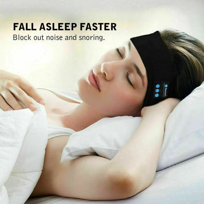 Wireless Bluetooth Headband Earphones  Comfortable Sleeping Running And Sports Music Headset With B 1