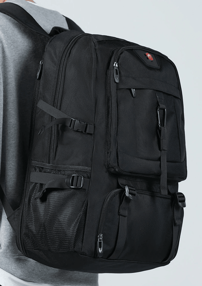 Large Capacity Travel Backpack with Shoe Compartment Waterproof Business and Outdoor Bag
