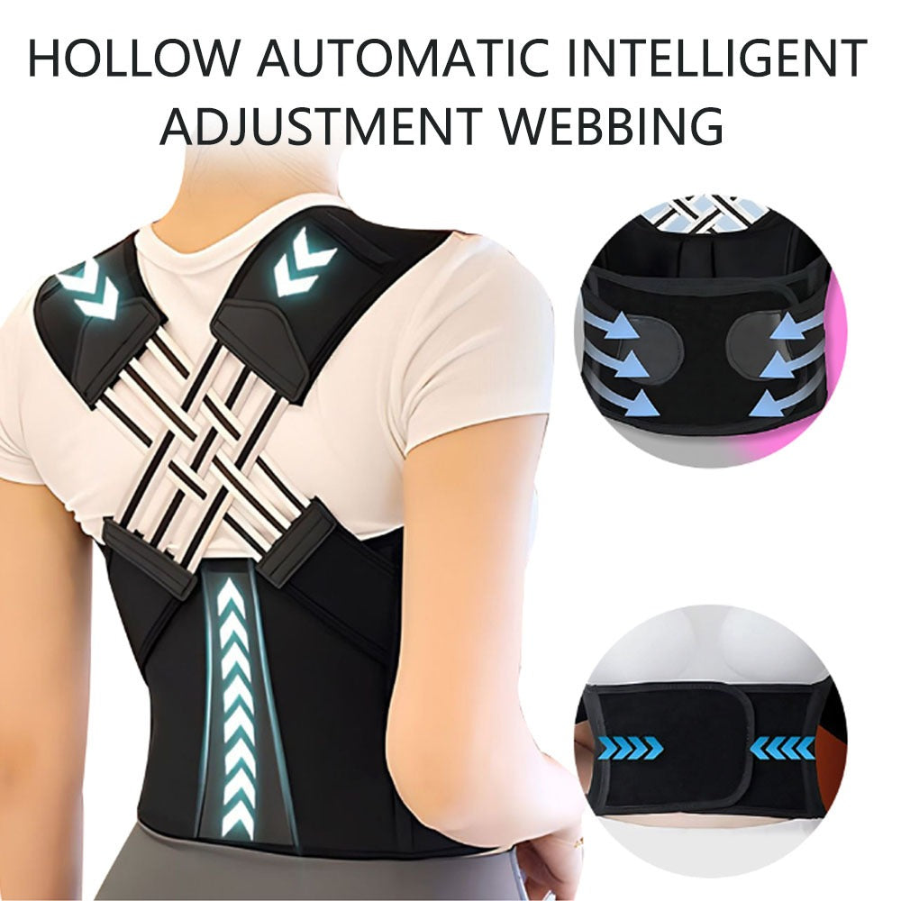 Adjustable Shoulder Support Magnetic Therapy Back Corrector Breathable Posture Correction Comfortab 1