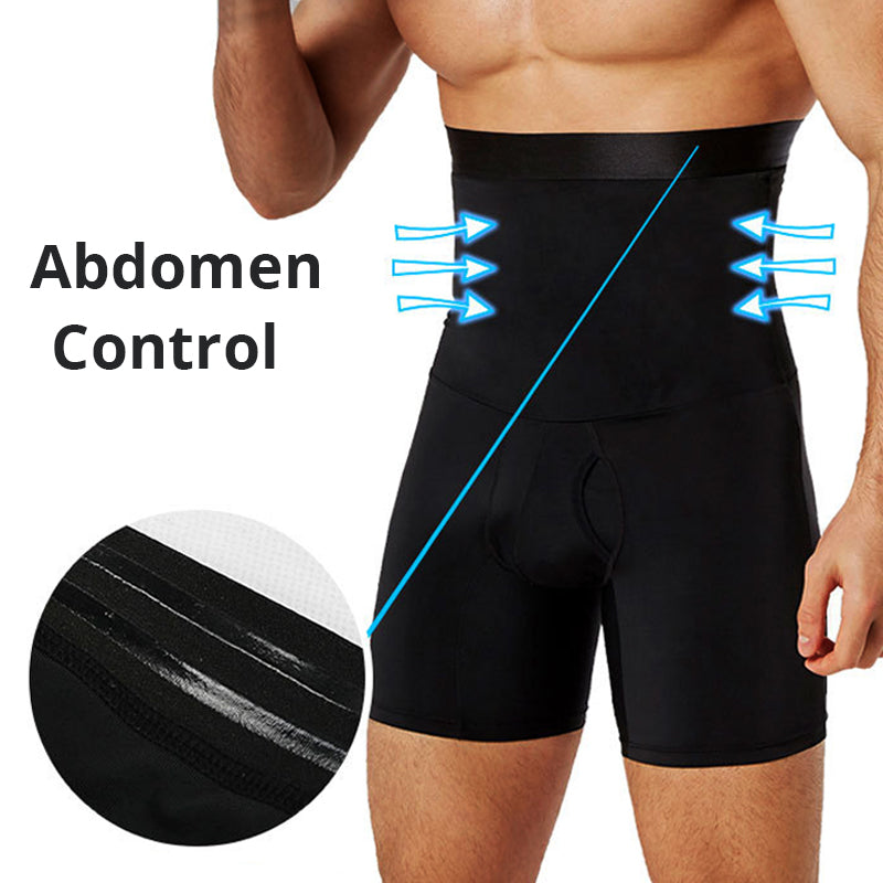 Compression High Waist Trainer Men Tummy Control Shorts Slimming Shapewear Boxer Underwear Belly Tu 1