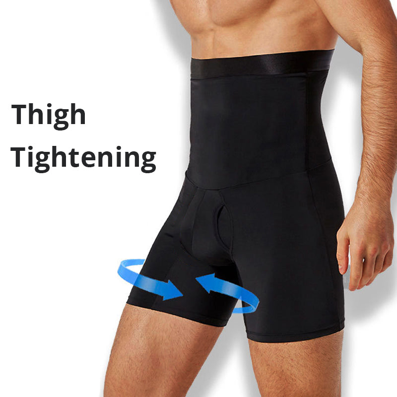 Compression High Waist Trainer Men Tummy Control Shorts Slimming Shapewear Boxer Underwear Belly Tu 2