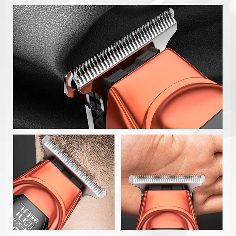 Rechargeable Stainless Steel Hair Clipper For Precise AtHome Grooming 4