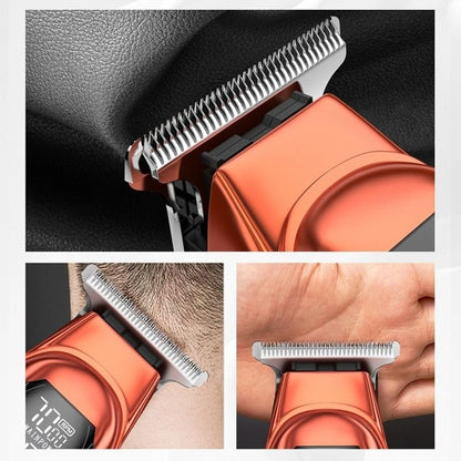 Rechargeable Stainless Steel Hair Clipper For Precise AtHome Grooming 4
