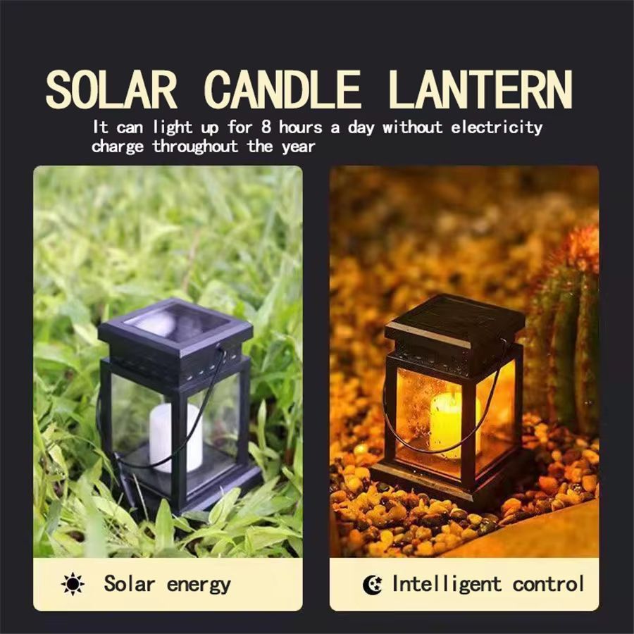 Solar Palace Lantern Outdoor Light  Elegant Solar Garden Decor For Lawn Yard Patio And Pathway 1