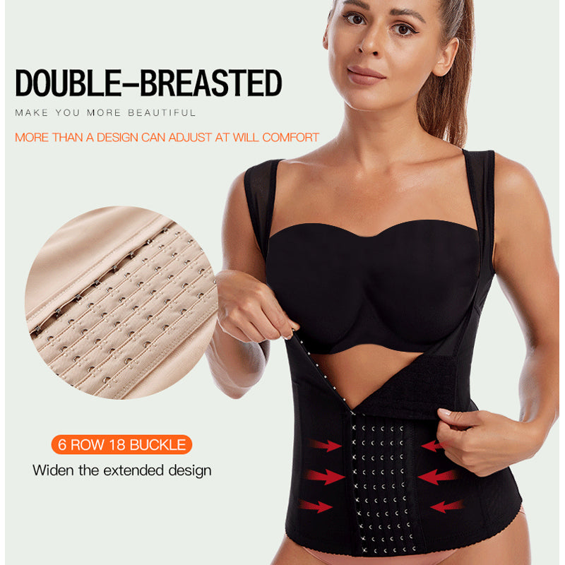 Postpartum Waist Corset Tummy Sheath Women Shapewear Flat Belly Trainer Slimming Body Shaper 2
