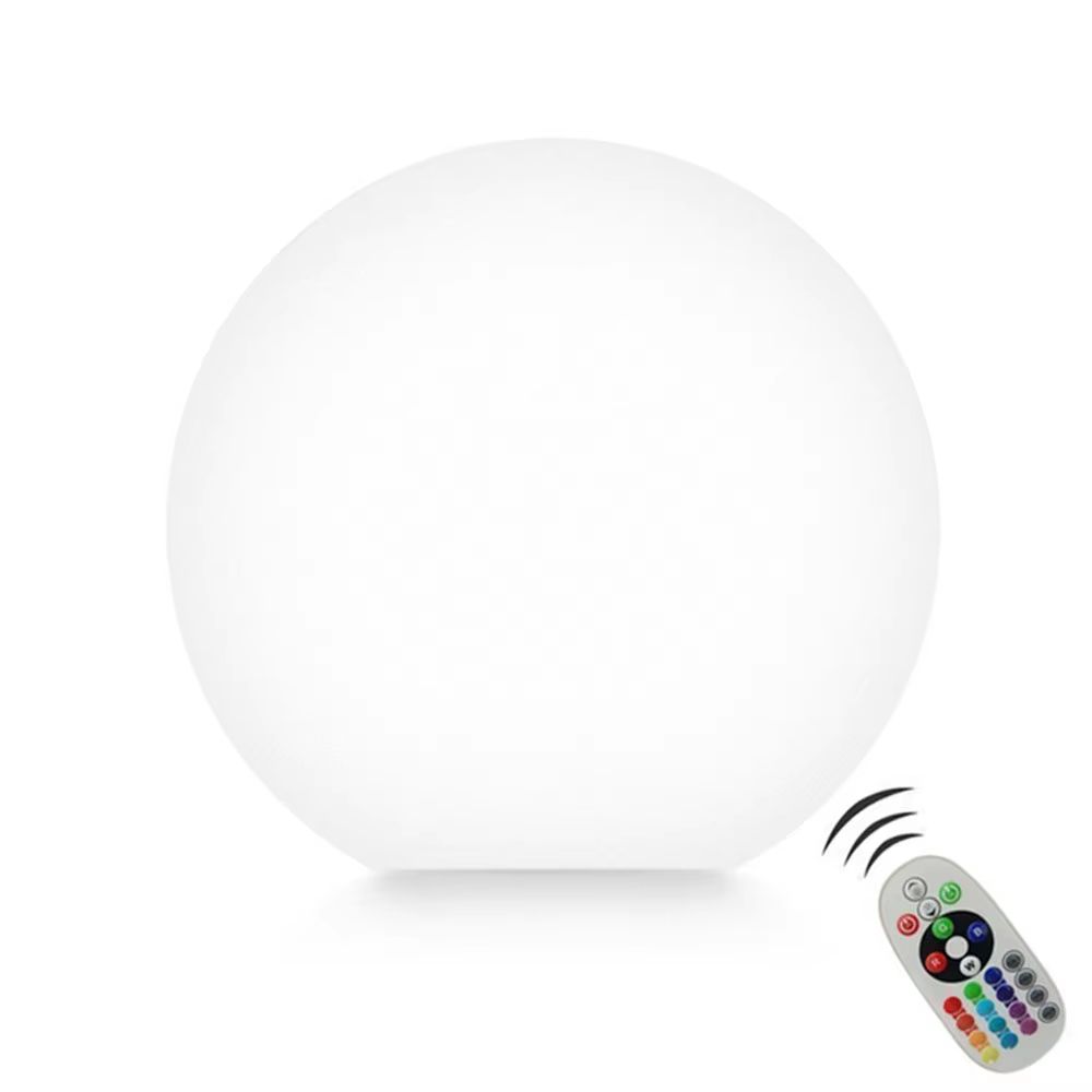 Rechargeable LED Glowing Ball Light  Color Changing RGB Night Light With Remote For Garden Party An 1