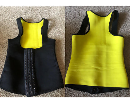 Cincher Shapewear Women Waist Trainer Corset Vest Body Shaper Slimming Belt Neoprene Sauna Tank Top 4
