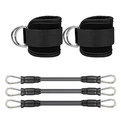 Ankle Straps Resistance Bands Set For Fitness And Workout Training 14