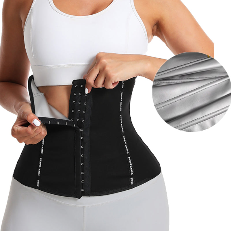 Slimming Sheath Woman Flat Belly Waist Sauna Sweat Belt To Lose Weight Corset Tummy Control Body Sh 1