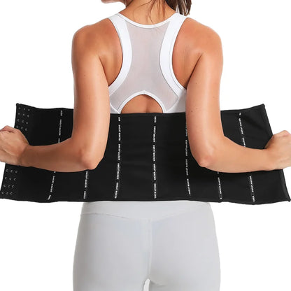 Slimming Sheath Woman Flat Belly Waist Sauna Sweat Belt To Lose Weight Corset Tummy Control Body Sh 4