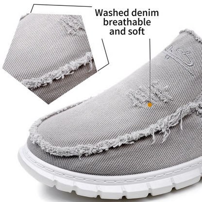 Casual Sneaker Womens Shoes Daisy Embroidery Denim Summer Stylish Footwear Cheap Shoes Clearance Li