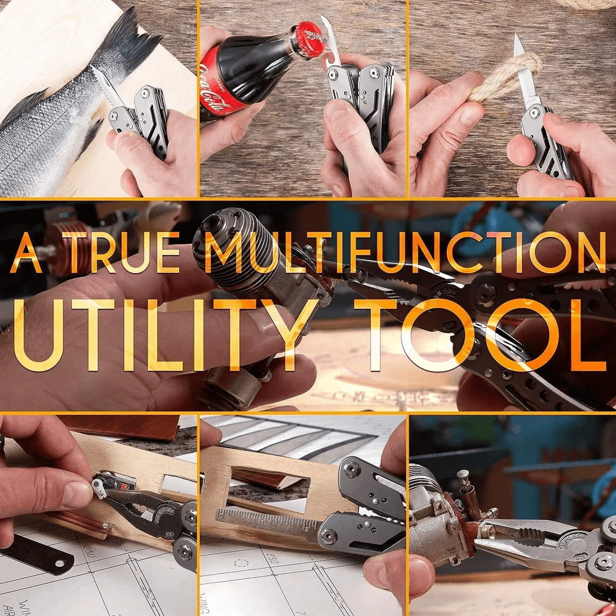 24 In 1 Multitool Pliers Survival Camping And Hunting Gear For Men 1