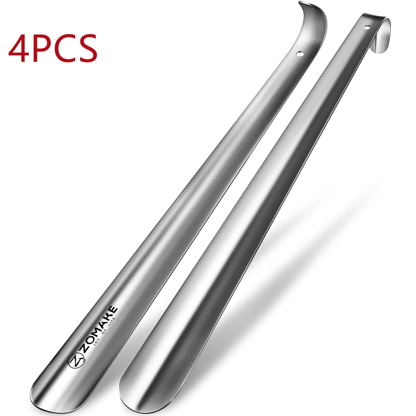 Long Handled Metal Shoe Horn For Easy Shoe Wearing 10