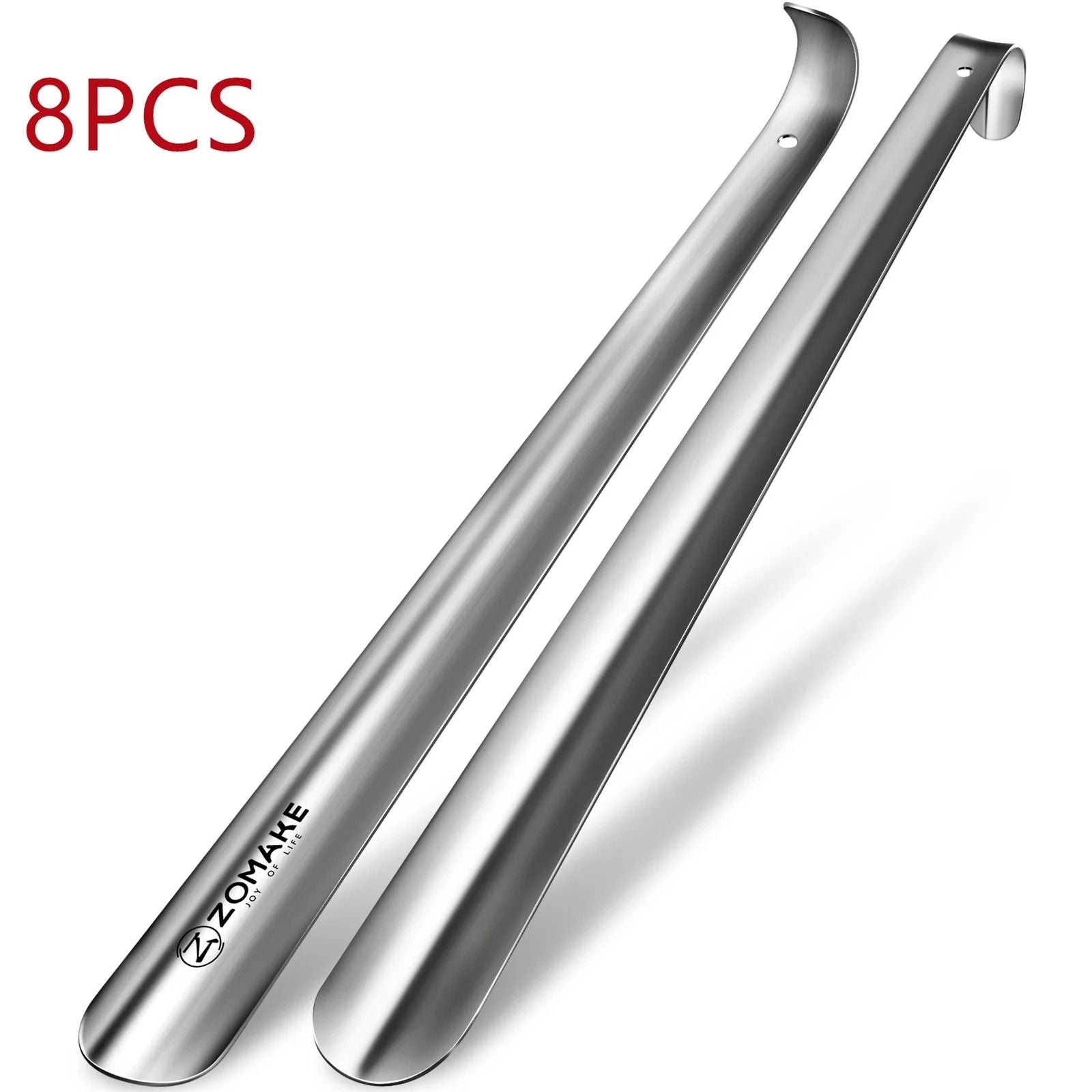 Long Handled Metal Shoe Horn For Easy Shoe Wearing 12