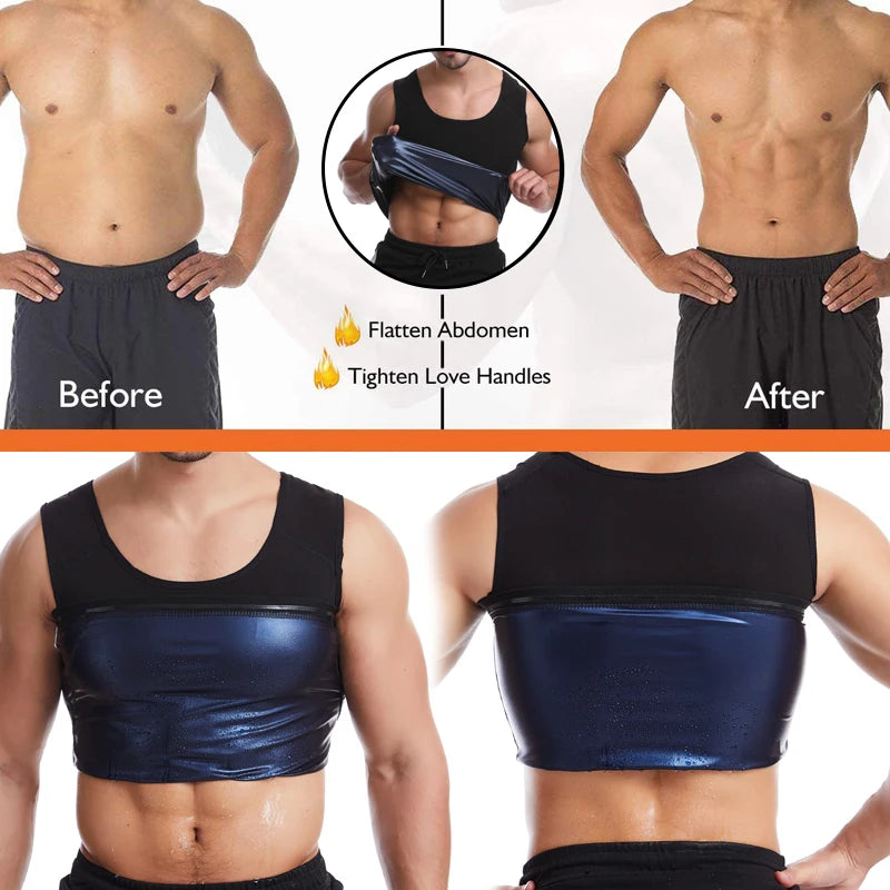 Body Shapers Vest, New Men Neoprene Sweat Sauna Vest, Waist Trainer Slimming, Shapewear Waist Shaper Corset for Women