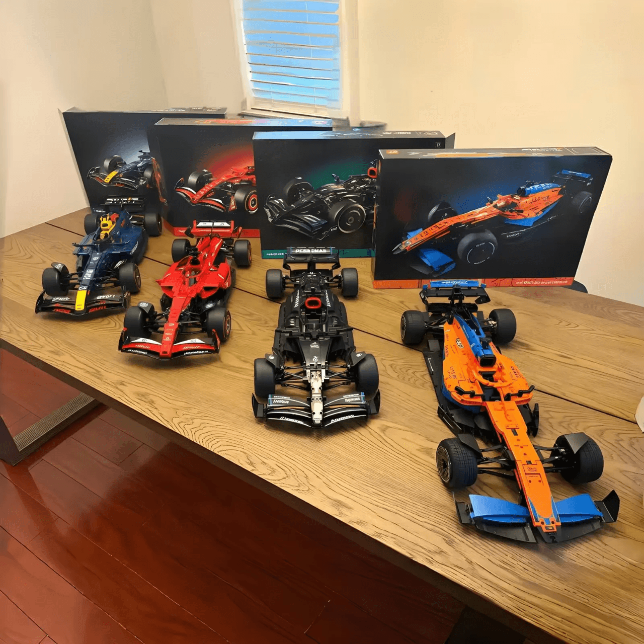 Racing F1 Car Building Set 1631PCS Model Kit for Adults