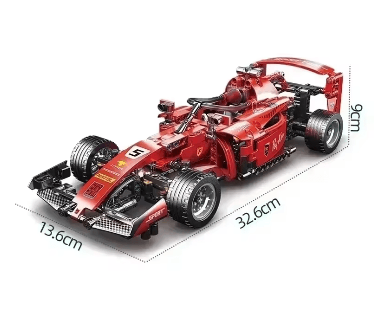 Racing F1 Car Building Set 1631PCS Model Kit For Adults 2