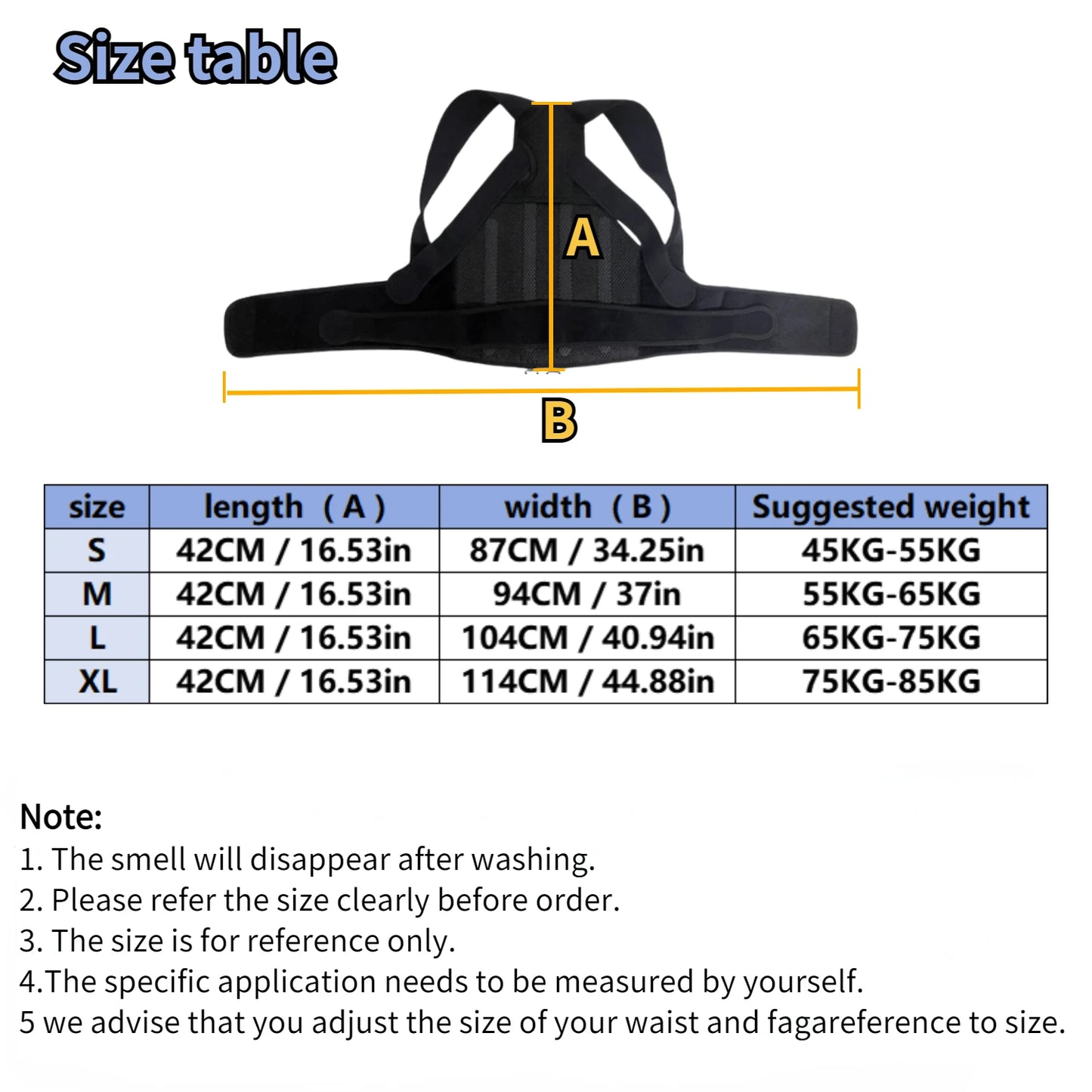 Posture Corrector Back Straightener, Back Support Brace for Women and Men, Hunchback and Scoliosis Correction