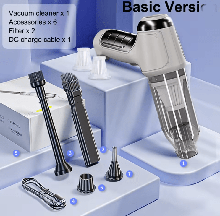 Wireless Car Vacuum Cleaner Portable High Power Handheld 8