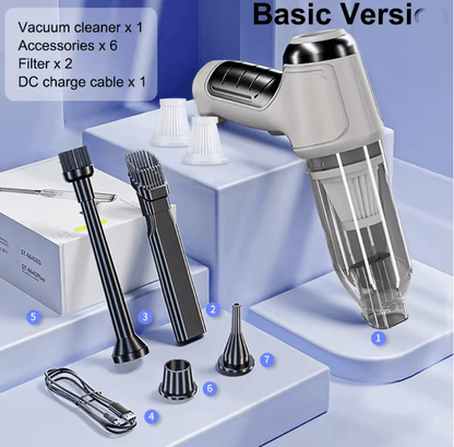 Wireless Car Vacuum Cleaner Portable High Power Handheld 8