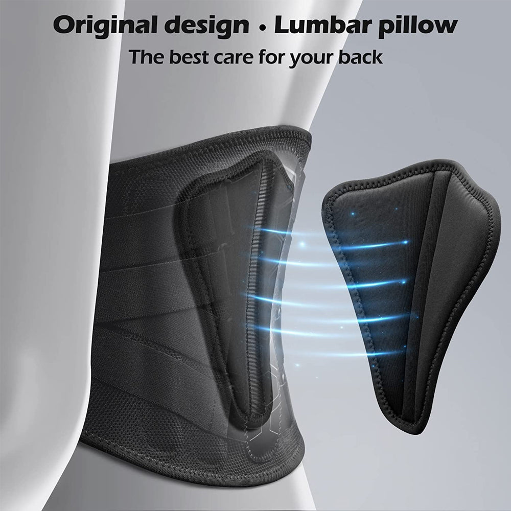 Lower Back Pain Brace, Sciatica Relief, Herniated Disc Support, Scoliosis, Back Support Belt, Soft Pad, Lightweight