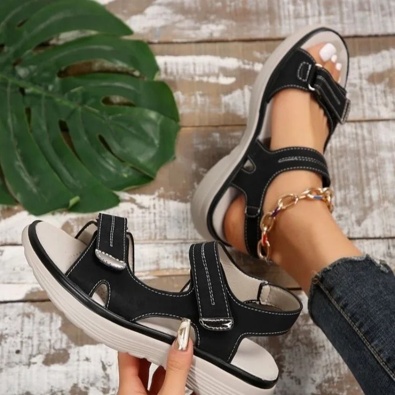 Lightweight Plus Size Summer Wedge Sandals For Women 4