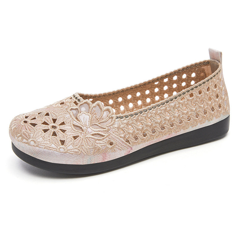 Breathable Hanfu Shoes In Spring And Autumn Womens Shoes With Soft Soles Fabric Shoes Traditional E 8