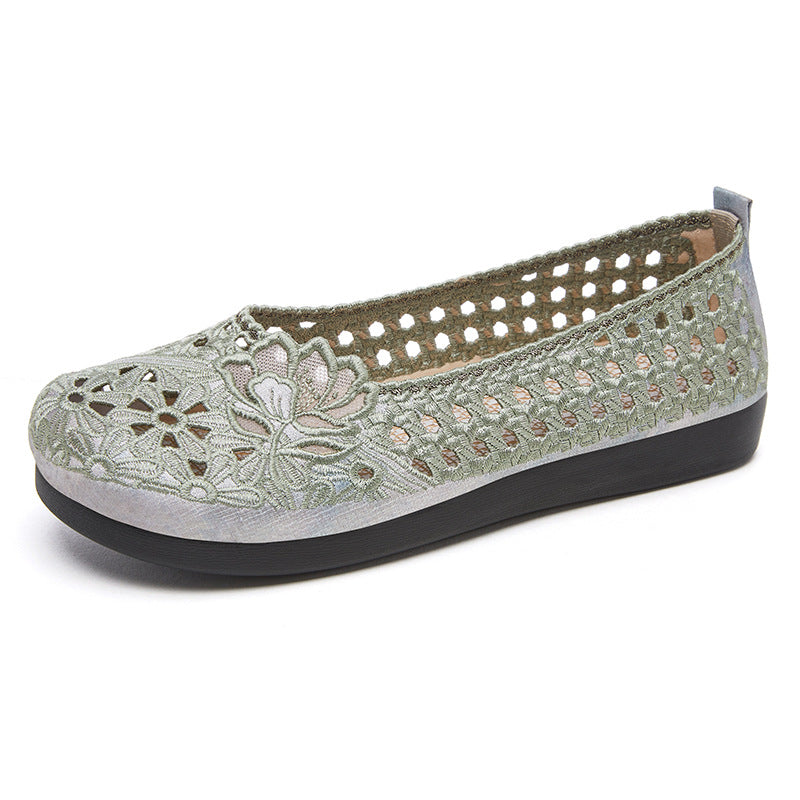 Breathable Hanfu Shoes In Spring And Autumn Womens Shoes With Soft Soles Fabric Shoes Traditional E 7