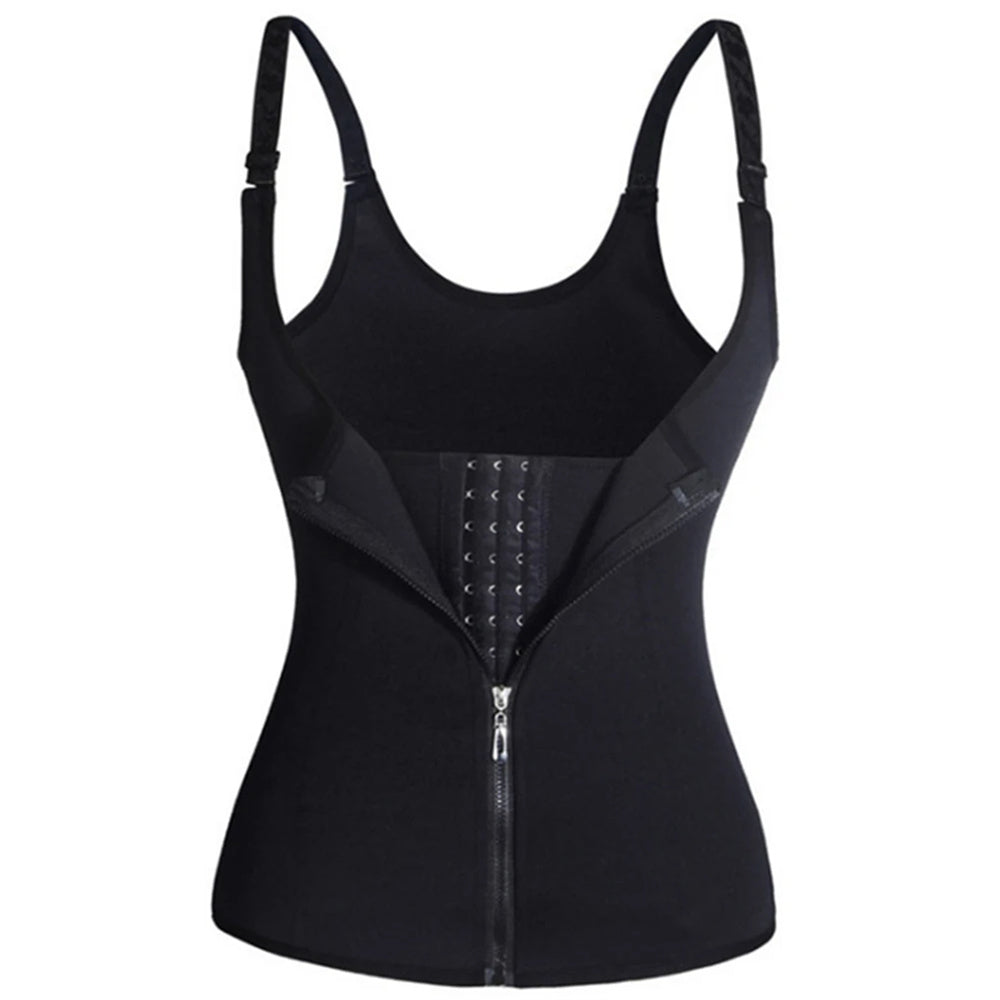 Body Shaper Tummy Control Sleeveless Top, Waist Trainer Tank Top For Women, Women's Activewear Body Shaping Underwear