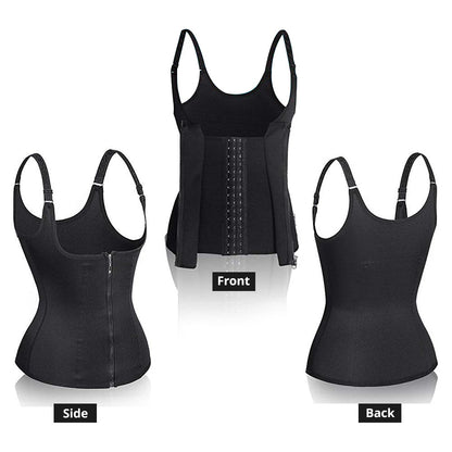 Body Shaper Tummy Control Sleeveless Top, Waist Trainer Tank Top For Women, Women's Activewear Body Shaping Underwear