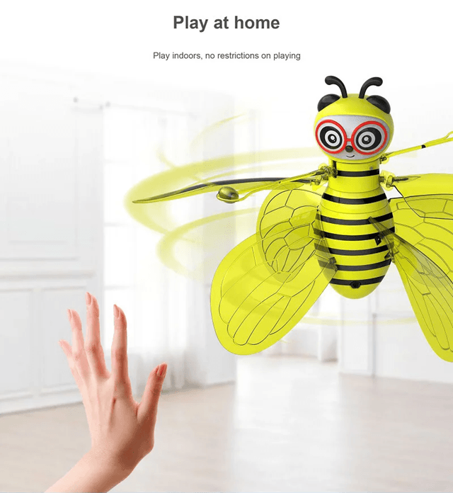 Gesture Sensing Flying Toy Helicopter With Lights For Kids 2