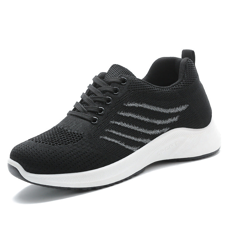 Spring Female Shoes New Womens Shoes Soft Sole Breathable Running Shoes Fashion Trend Lace Up Sport 6