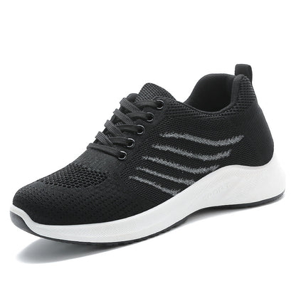Spring Female Shoes New Womens Shoes Soft Sole Breathable Running Shoes Fashion Trend Lace Up Sport 6