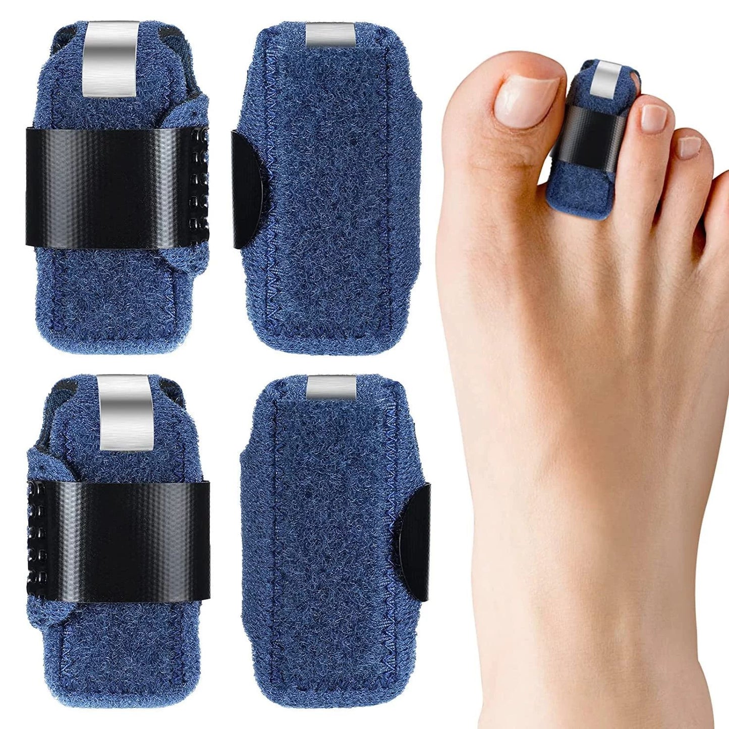 Toe Brace Toe Straightener For Hammer Toe Corrector Women Hammertoe Splint Toe Wrap Toe Covers Brok