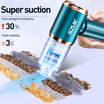Wireless Car Vacuum Cleaner Handheld Portable Strong Suction 1