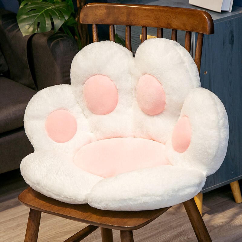 Giant Cat Paw Floor Cushion Chair,Soft Plush Stuffed Butt Pad for Kawaii Home Decor, Office Napping, and Lounge Seating