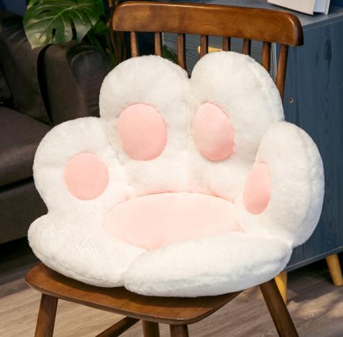 Giant Cat Paw Floor Cushion Chair,Soft Plush Stuffed Butt Pad for Kawaii Home Decor, Office Napping, and Lounge Seating