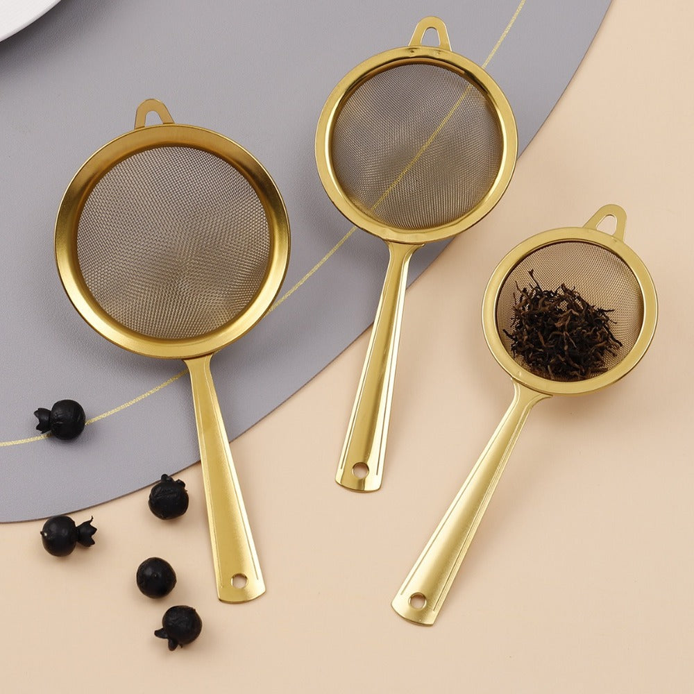 Achieve Clump-Free Perfection: Stainless Steel Matcha Sifter with Very Fine Mesh, Rust-Proof, Easy to Clean Kitchen