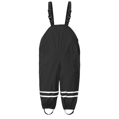 Toddler Kids Windproof Waterproof One Piece Rain Pants Jumpsuit Mud Dungarees 1