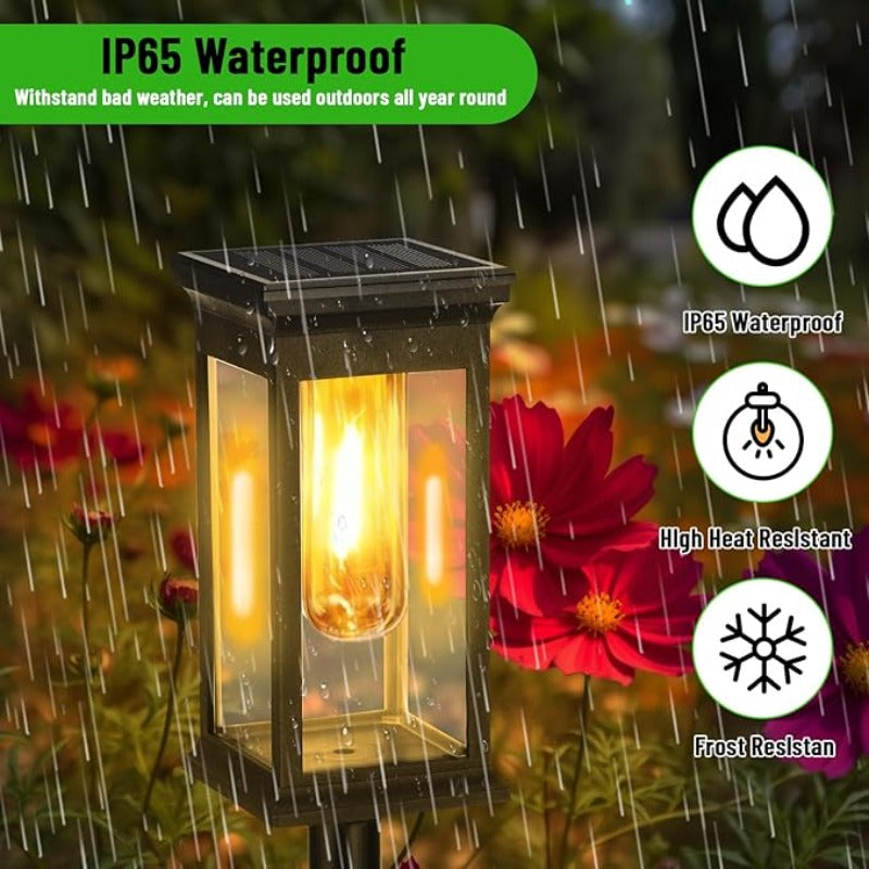 Automatic Solar Lights For Landscape Lighting IP65 Waterproof Lawn  Courtyard Lights For Pedestrian 1